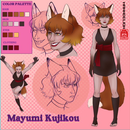 Mayumi Character Sheet